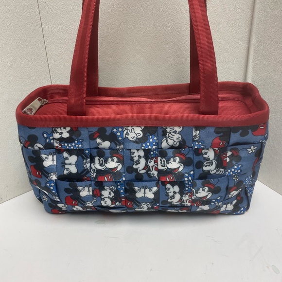 Harveys Disney Mickey Loves Minnie Classic Boyfriend Seatbelt Purse Shoulder Bag - Picture 9 of 10
